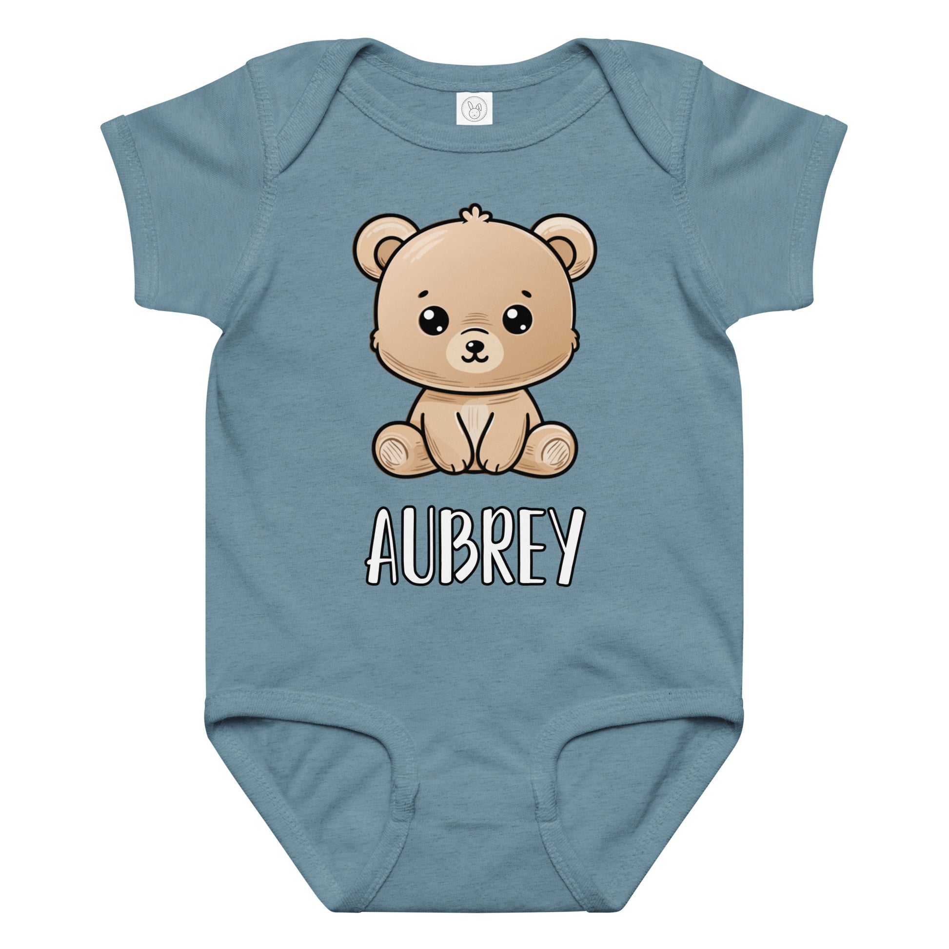 Personalized Baby Bear Infant bodysuit with childs name.