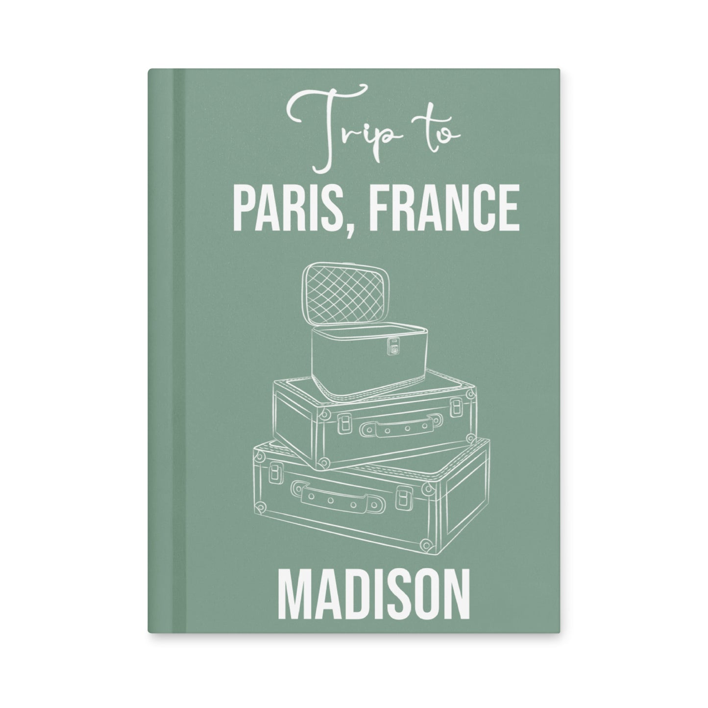 Personalized Travel Journal Hardcover