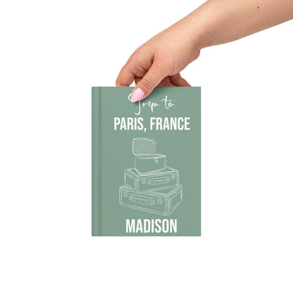 Personalized Travel Journal Hardcover