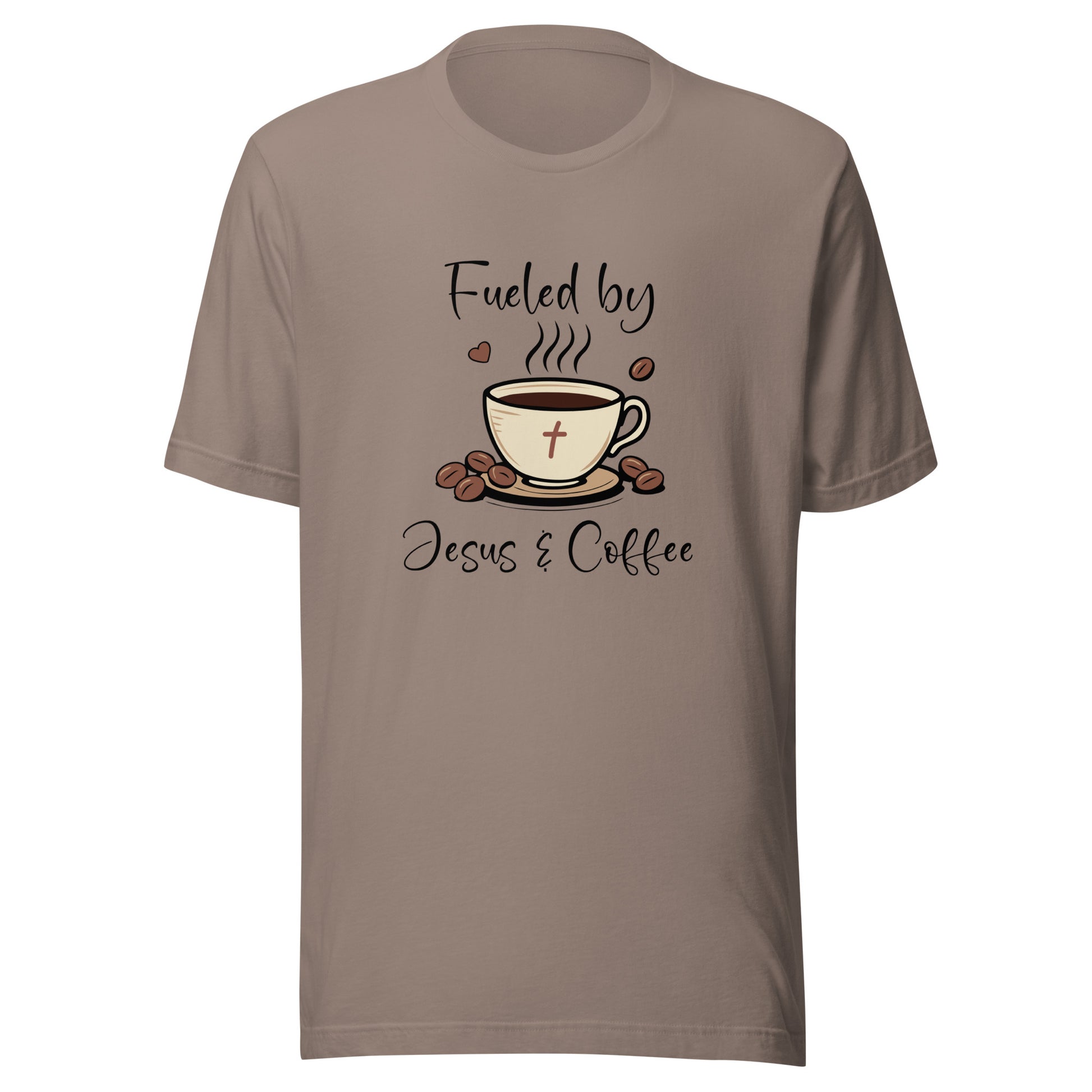 Fueled By Jesus & Coffee Unisex t-shirt
