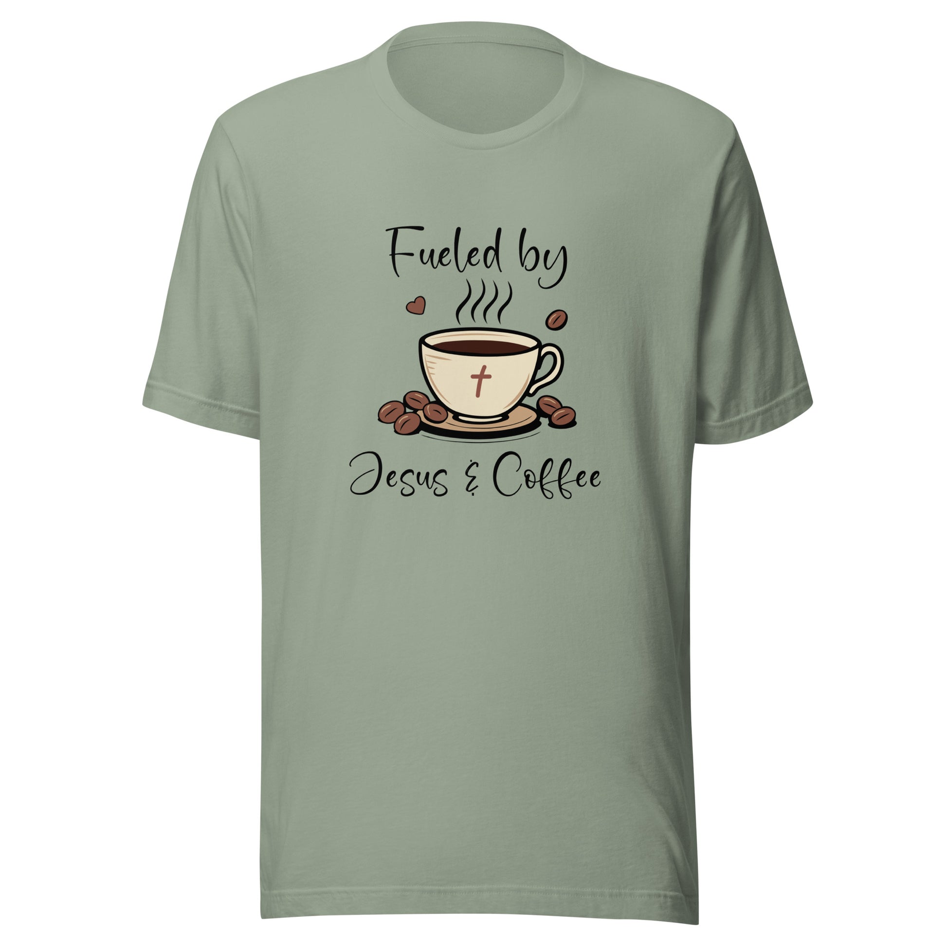 Fueled By Jesus & Coffee Unisex t-shirt