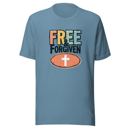 Free & Forgiven Unisex t-shirt.