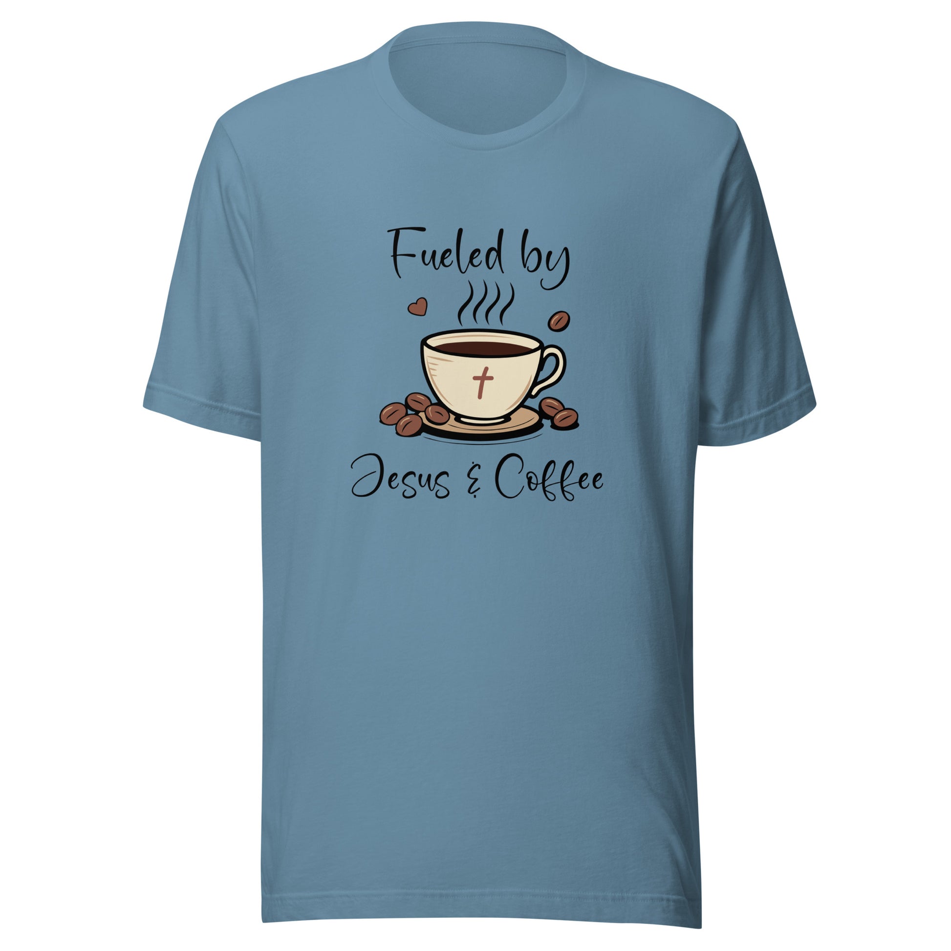 Fueled By Jesus & Coffee Unisex t-shirt